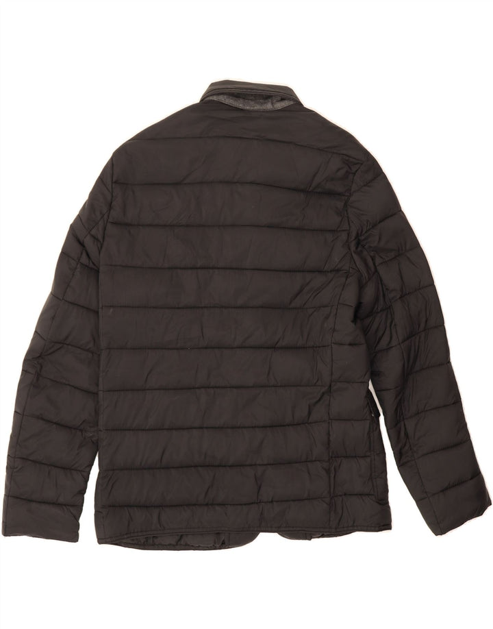 POLBOT Mens Padded Jacket UK 42 XL Black Polyamide Vintage Polbot and Second-Hand Polbot from Messina Hembry 