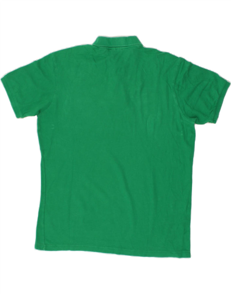 FILA Mens Polo Shirt Large Green Cotton | Vintage Fila | Thrift | Second-Hand Fila | Used Clothing | Messina Hembry 