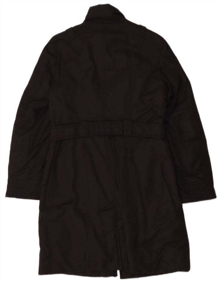 Marella Womens Padded Coat UK 14 Large Black Cotton