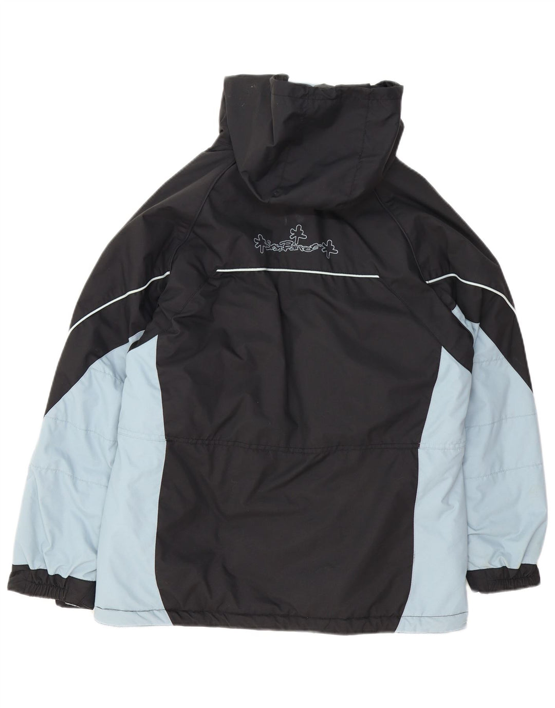 Brugi Womens Oversized Ski Jacket IT 42 Medium Navy Blue Polyester