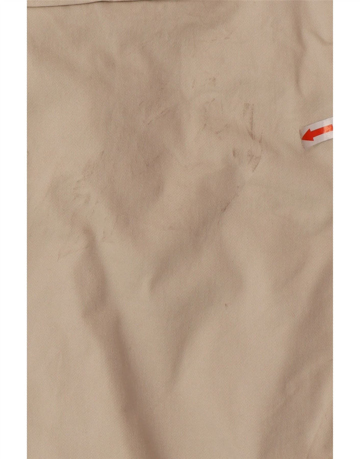 Zara Mens Cargo Shorts EU 40 Medium W31 Beige Cotton