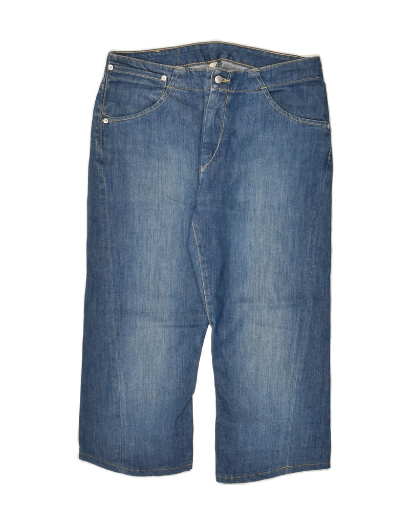 LEVI'S Womens Straight Capri Jeans W30 L19  Blue Cotton | Vintage Levi's | Thrift | Second-Hand Levi's | Used Clothing | Messina Hembry 