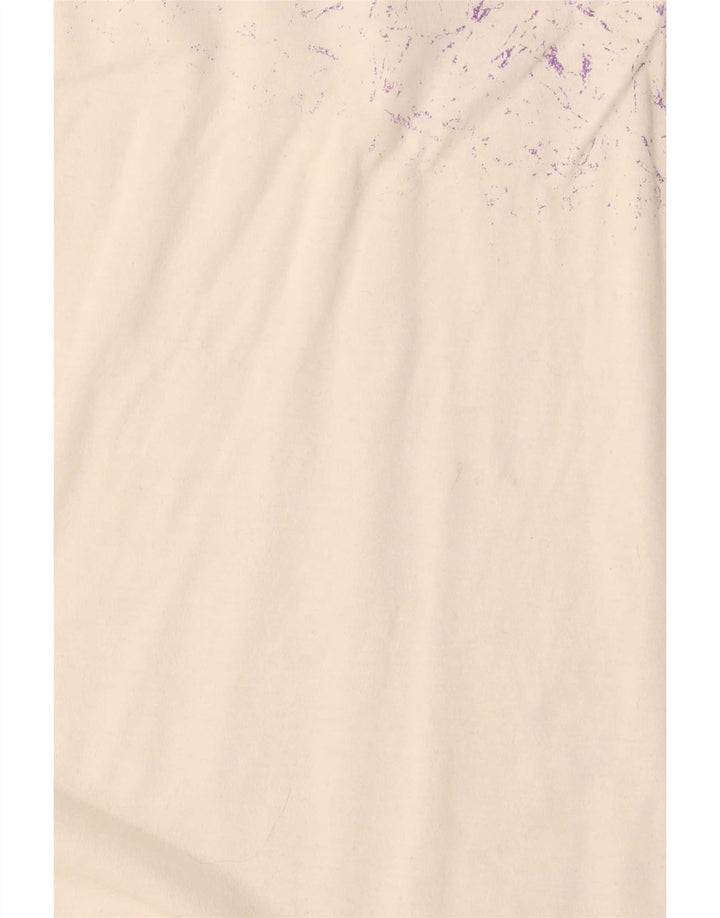 Fila Womens Graphic T-Shirt Top IT 48 XL White Cotton