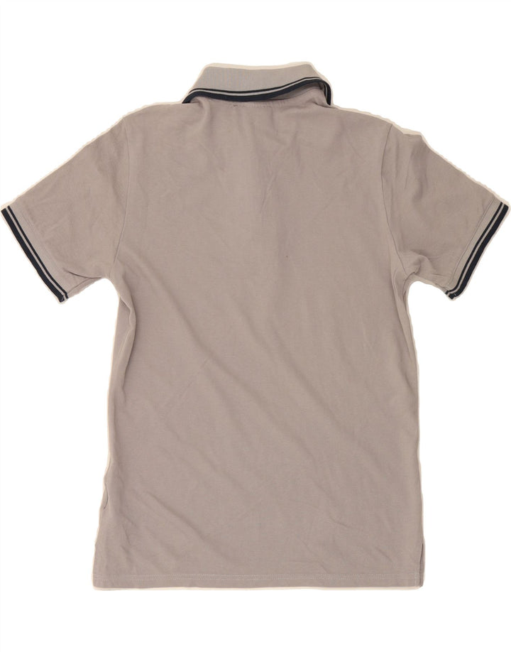 UMBRO Mens Polo Shirt Large Grey Cotton Vintage Umbro and Second-Hand Umbro from Messina Hembry 