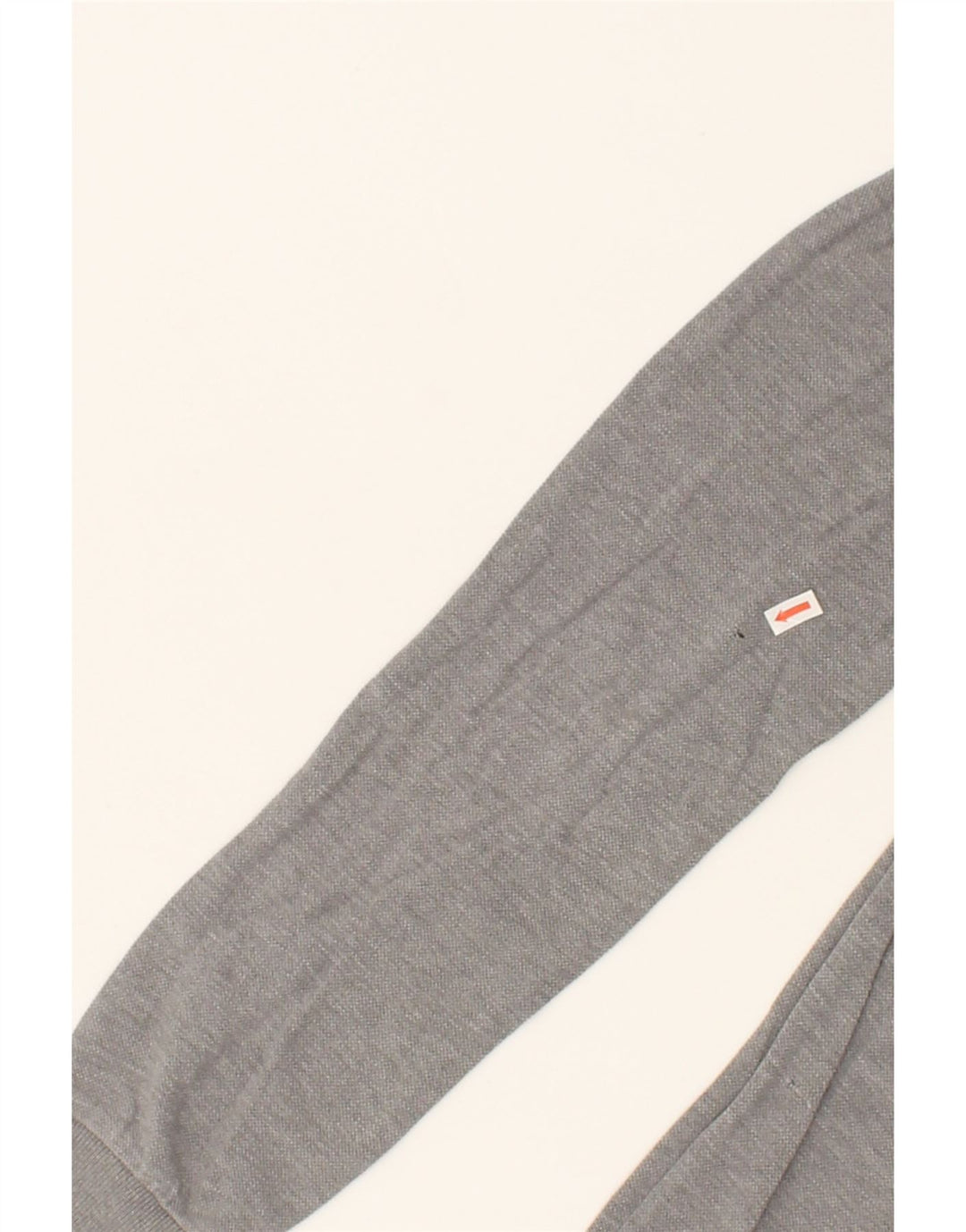 NORTH SAILS Mens Long Sleeve Polo Shirt Small Grey Cotton Vintage North Sails and Second-Hand North Sails from Messina Hembry 