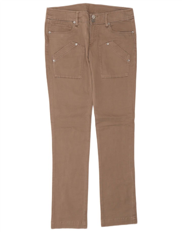 Benetton Mens Slim Casual Trousers W30 L33 Beige