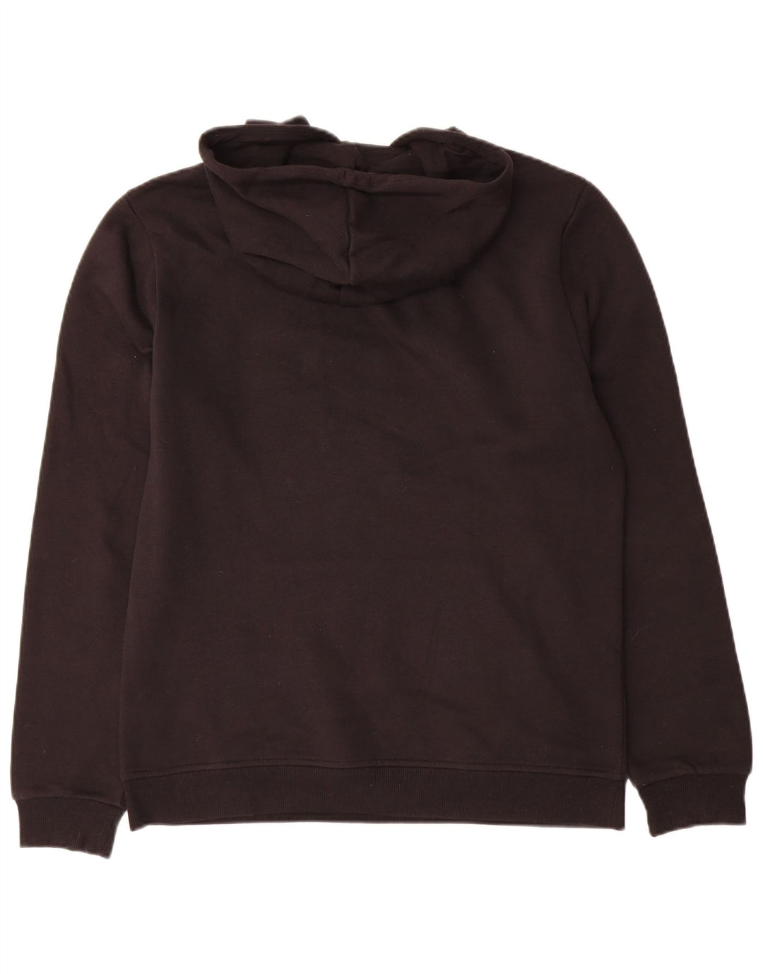 REEBOK Mens Graphic Hoodie Jumper Small Black Cotton