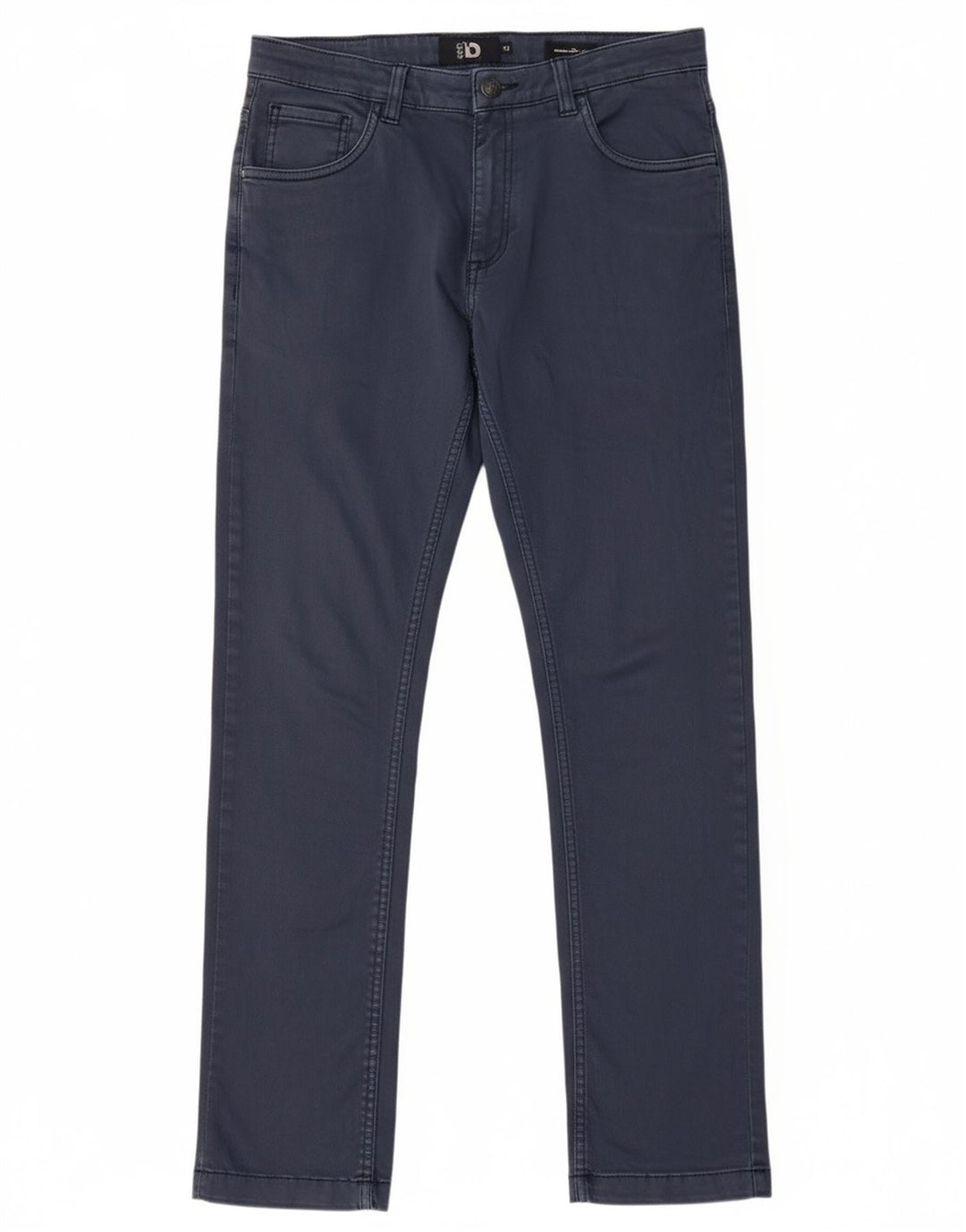 DACK'S Mens Regular Fit Casual Trousers IT 46 Small W30 L30 Navy Blue
