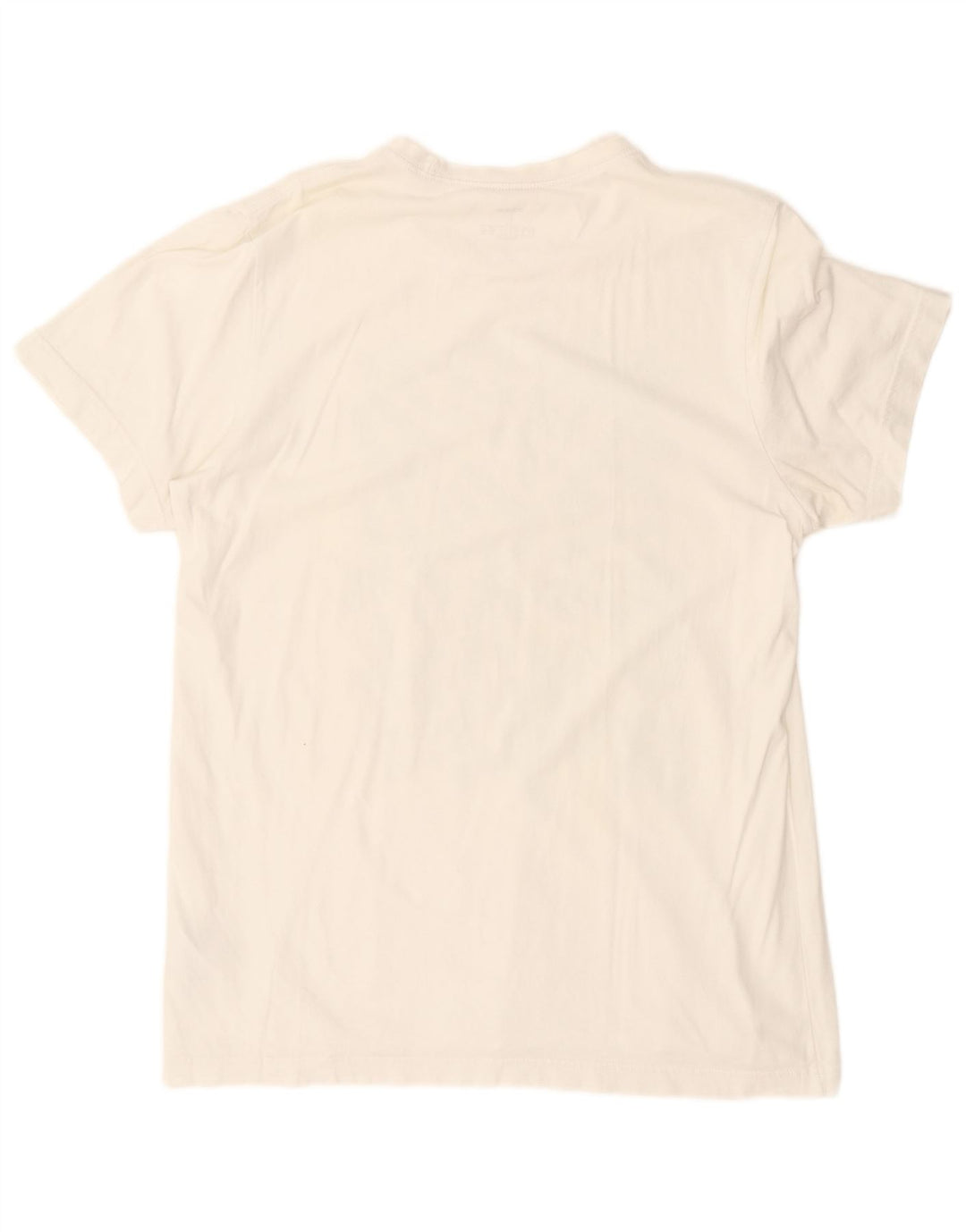 ADIDAS Mens Graphic T-Shirt Top Large White Cotton