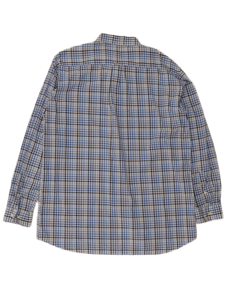 Gant Mens Regular Fit Shirt XL Blue Gingham Cotton