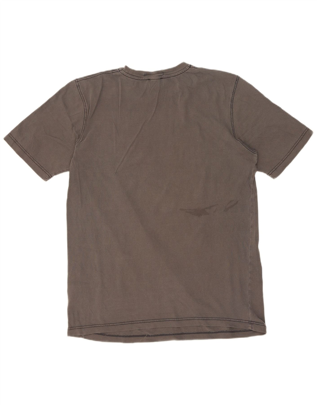 Diesel Mens Graphic T-Shirt Top XS Khaki