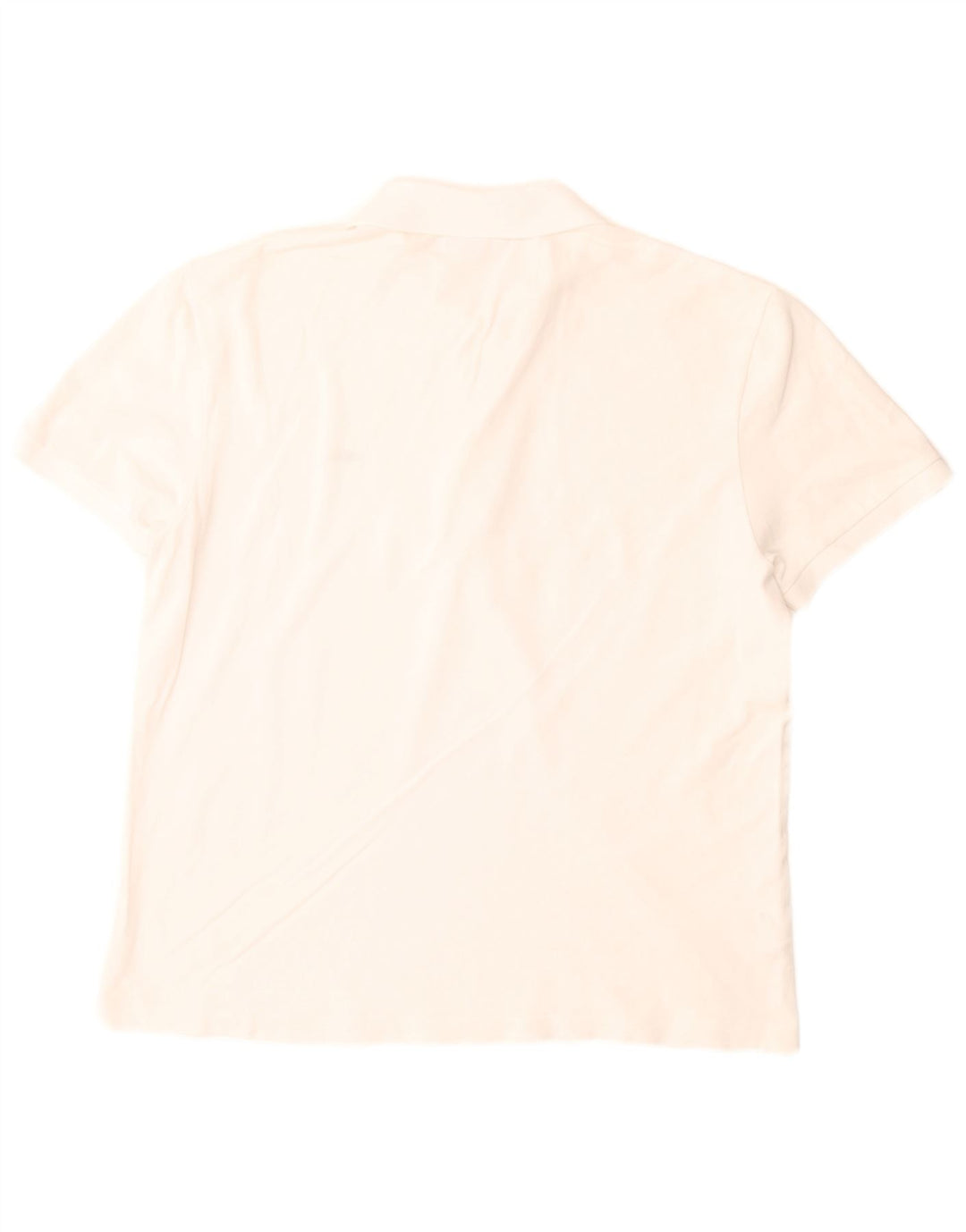 Lacoste Mens Slim Fit Polo Shirt Medium White Cotton