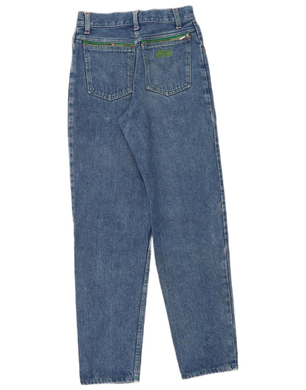 Country Womens Tapered Jeans IT 40 Small W24 L29 Blue Cotton