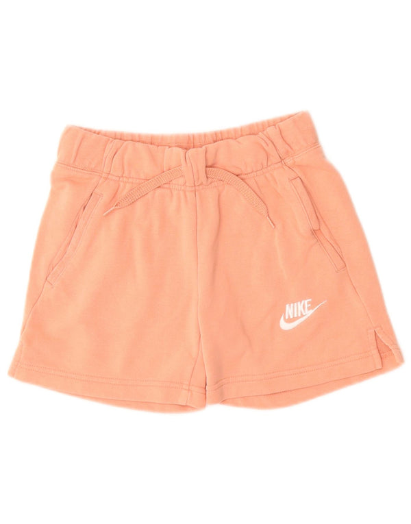 NIKE Girls Sport Shorts 10-11 Years Medium  Pink