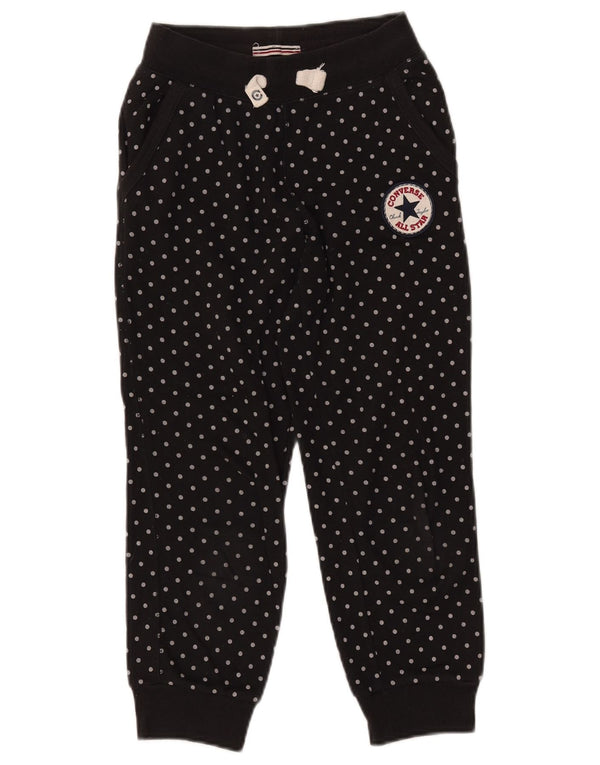 Converse Girls All Star Tracksuit Trousers Joggers 8-9 Years Black