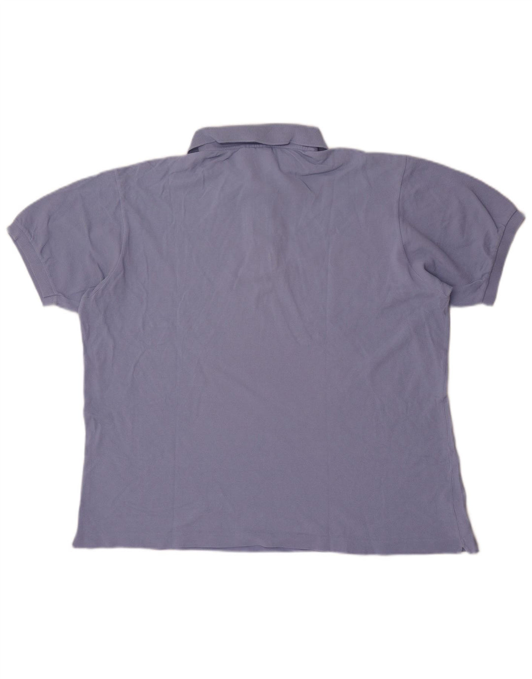 Lacoste Mens Polo Shirt Size 6 XL Blue Cotton