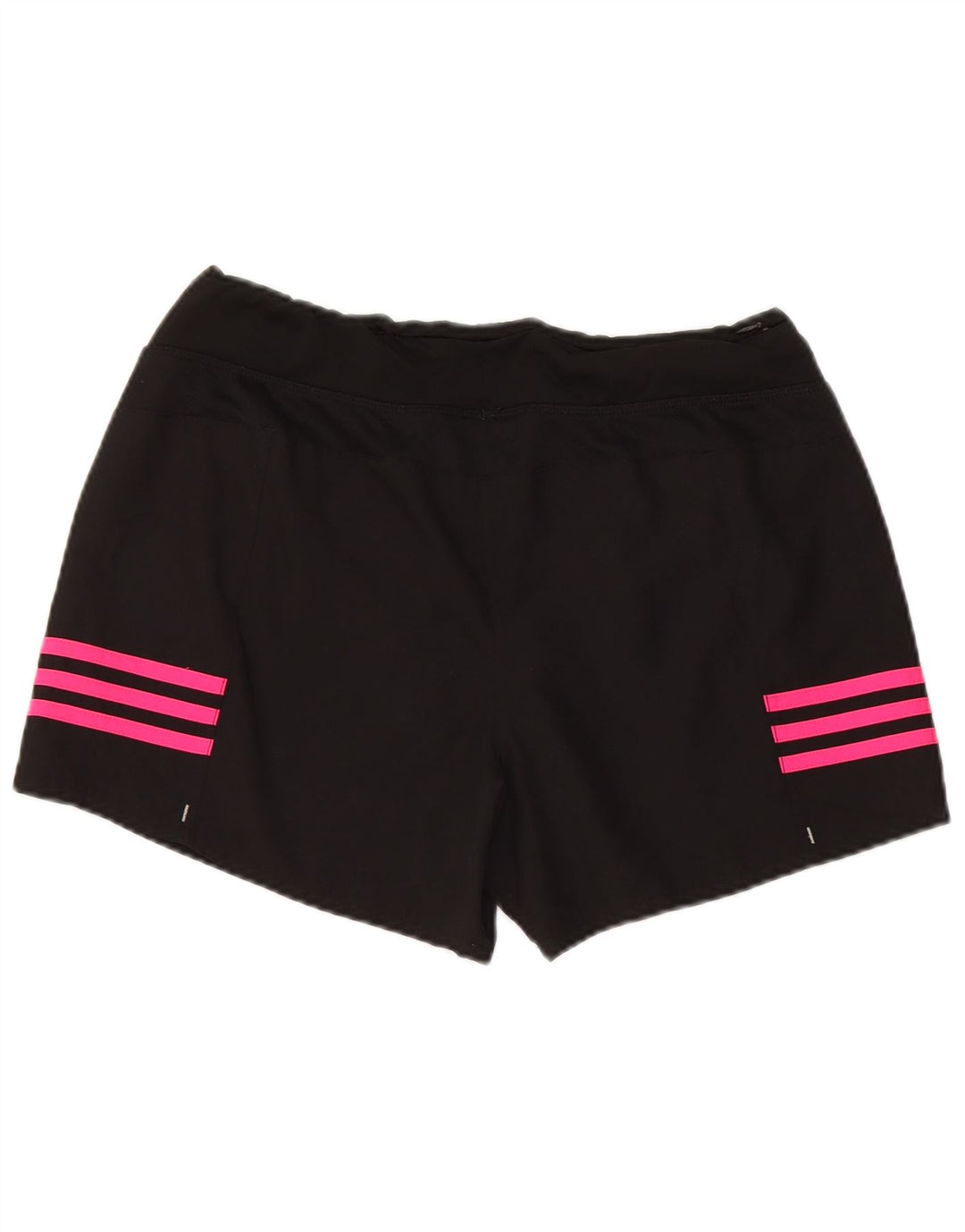 ADIDAS Womens Sport Shorts UK 14 Medium Black Polyester