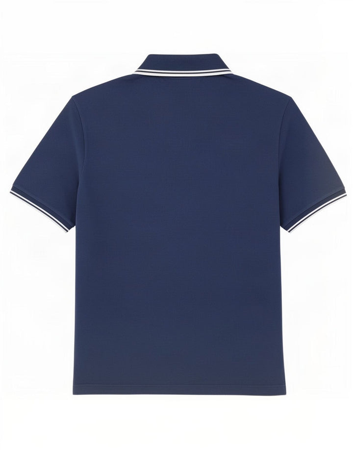 Fred Perry Mens Polo Shirt Medium Navy Blue Cotton