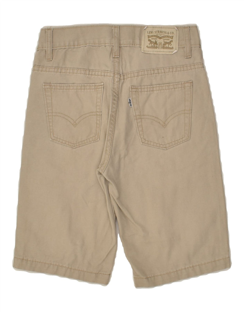 LEVI'S Boys Chino Shorts 9-10 Years W25 Beige Cotton | Vintage Levi's | Thrift | Second-Hand Levi's | Used Clothing | Messina Hembry 