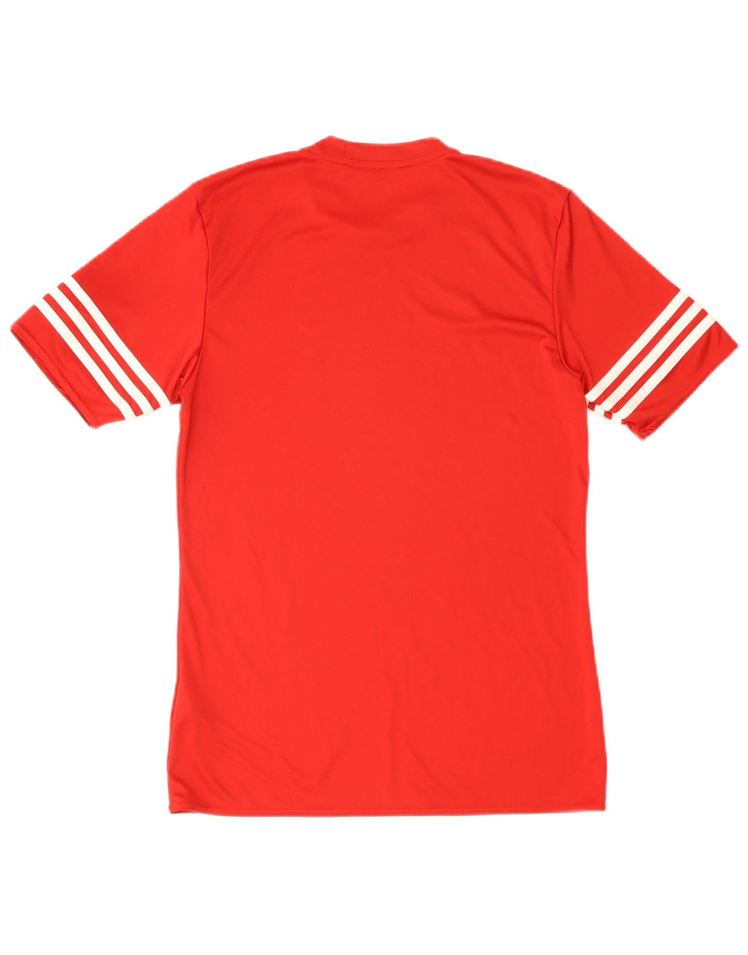 Adidas Mens Climalite T-Shirt Top Small Red Polyester