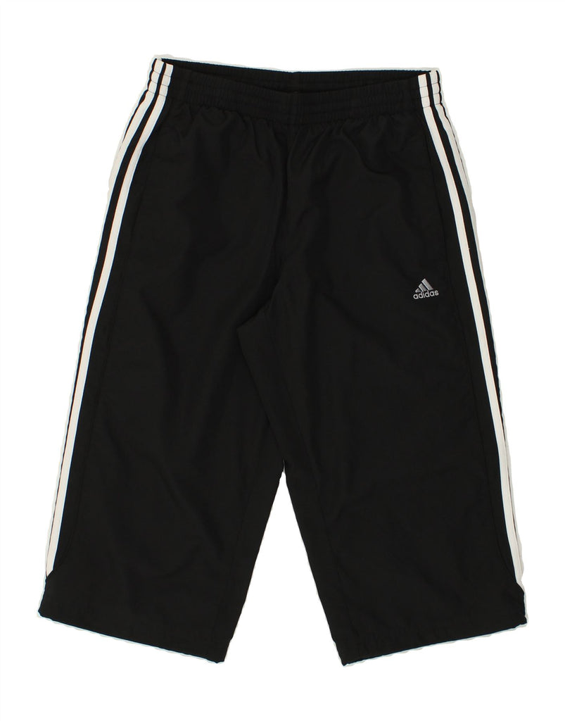 ADIDAS Mens Bermuda Sport Shorts Small Black | Vintage Adidas | Thrift | Second-Hand Adidas | Used Clothing | Messina Hembry 