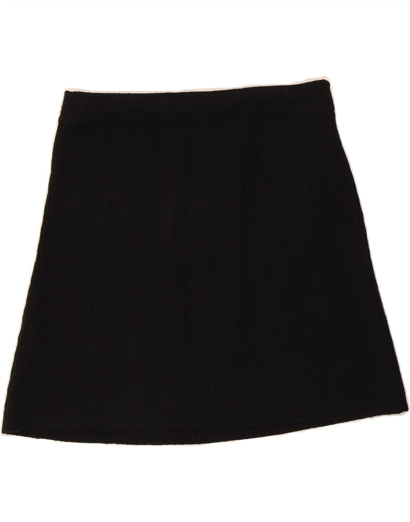 ZARA Womens A-Line Skirt Large W30 Black Viscose Vintage Zara and Second-Hand Zara from Messina Hembry 