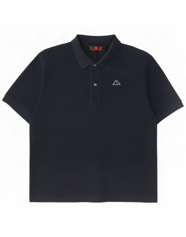 Kappa Mens Polo Shirt Large Navy Blue