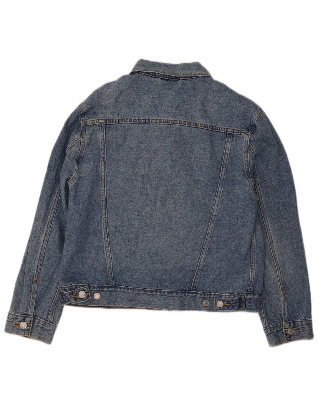 Levi's Mens Denim Jacket UK 38 Medium Blue Cotton