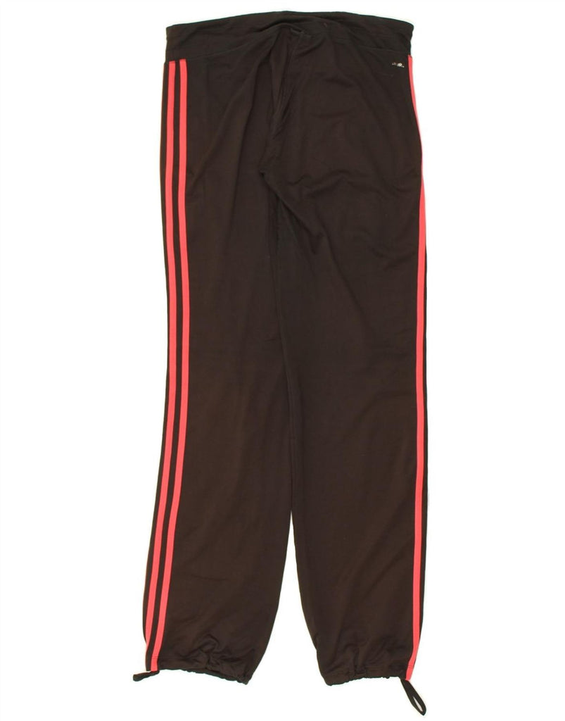 ADIDAS Womens Tracksuit Trousers Joggers UK 8/10 Small Brown Polyester | Vintage Adidas | Thrift | Second-Hand Adidas | Used Clothing | Messina Hembry 