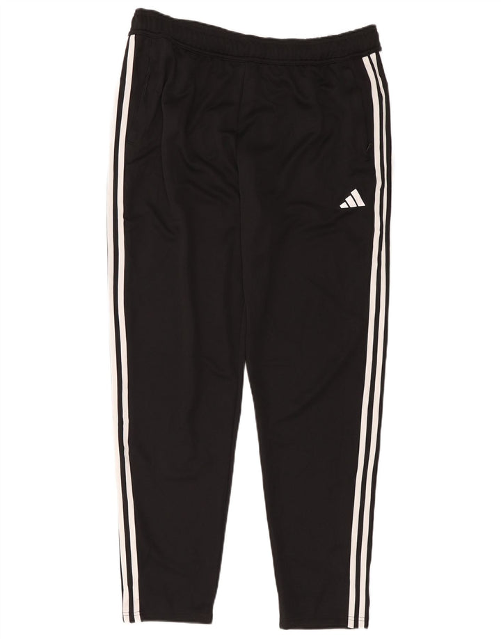 Adidas Mens Tracksuit Trousers XL Black Polyester Sports