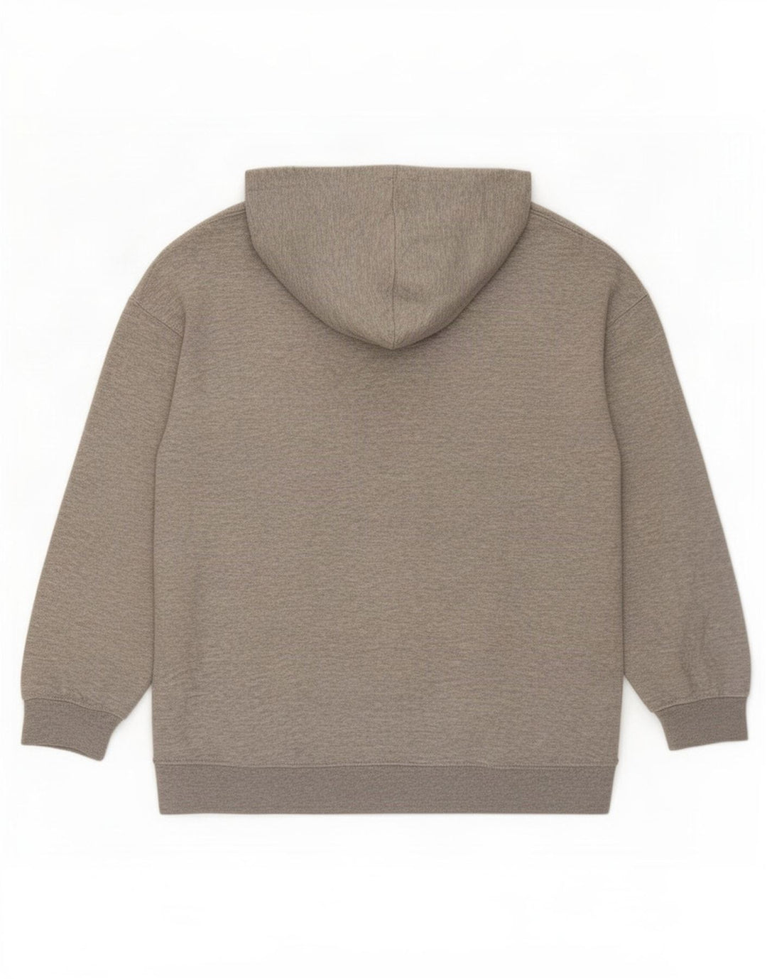 Zara Mens Hoodie Jumper Medium Grey Polyester