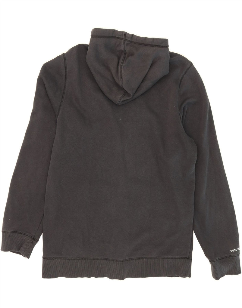 UNDER ARMOUR Mens Zip Hoodie Sweater Medium Black Cotton Vintage Under Armour and Second-Hand Under Armour from Messina Hembry 