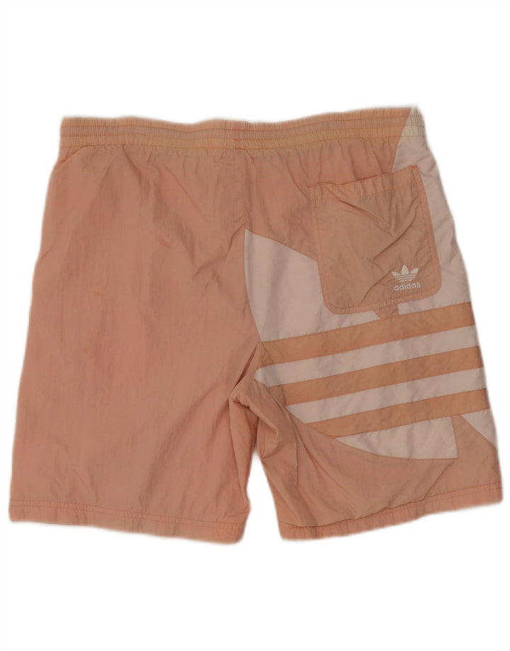Adidas Mens Graphic Swimming Shorts Medium  Pink Polyamide