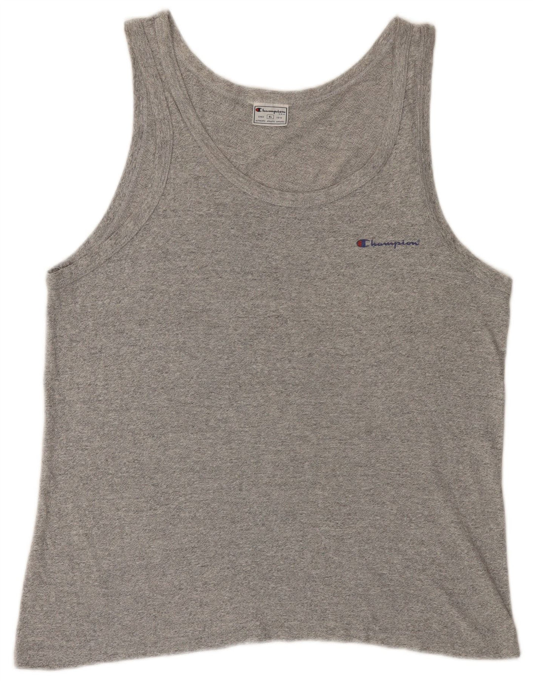 CHAMPION Womens Vest Top UK 18 XL Grey Flecked