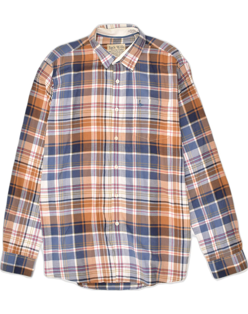 JACK WILLS Mens Shirt Large Multicoloured Check Cotton | Vintage Jack Wills | Thrift | Second-Hand Jack Wills | Used Clothing | Messina Hembry 