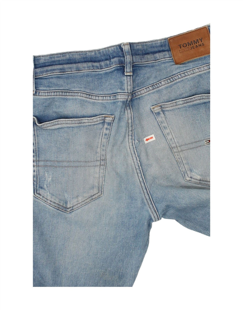 TOMMY HILFIGER Mens Straight Jeans W31 L32 Blue Cotton | Vintage Tommy Hilfiger | Thrift | Second-Hand Tommy Hilfiger | Used Clothing | Messina Hembry 