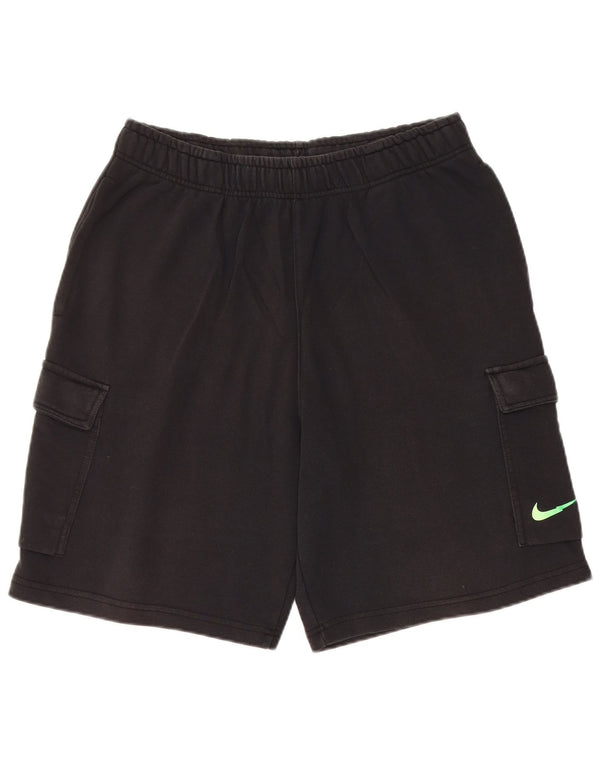 Nike Mens Standard Fit Sport Shorts Medium Black Cotton