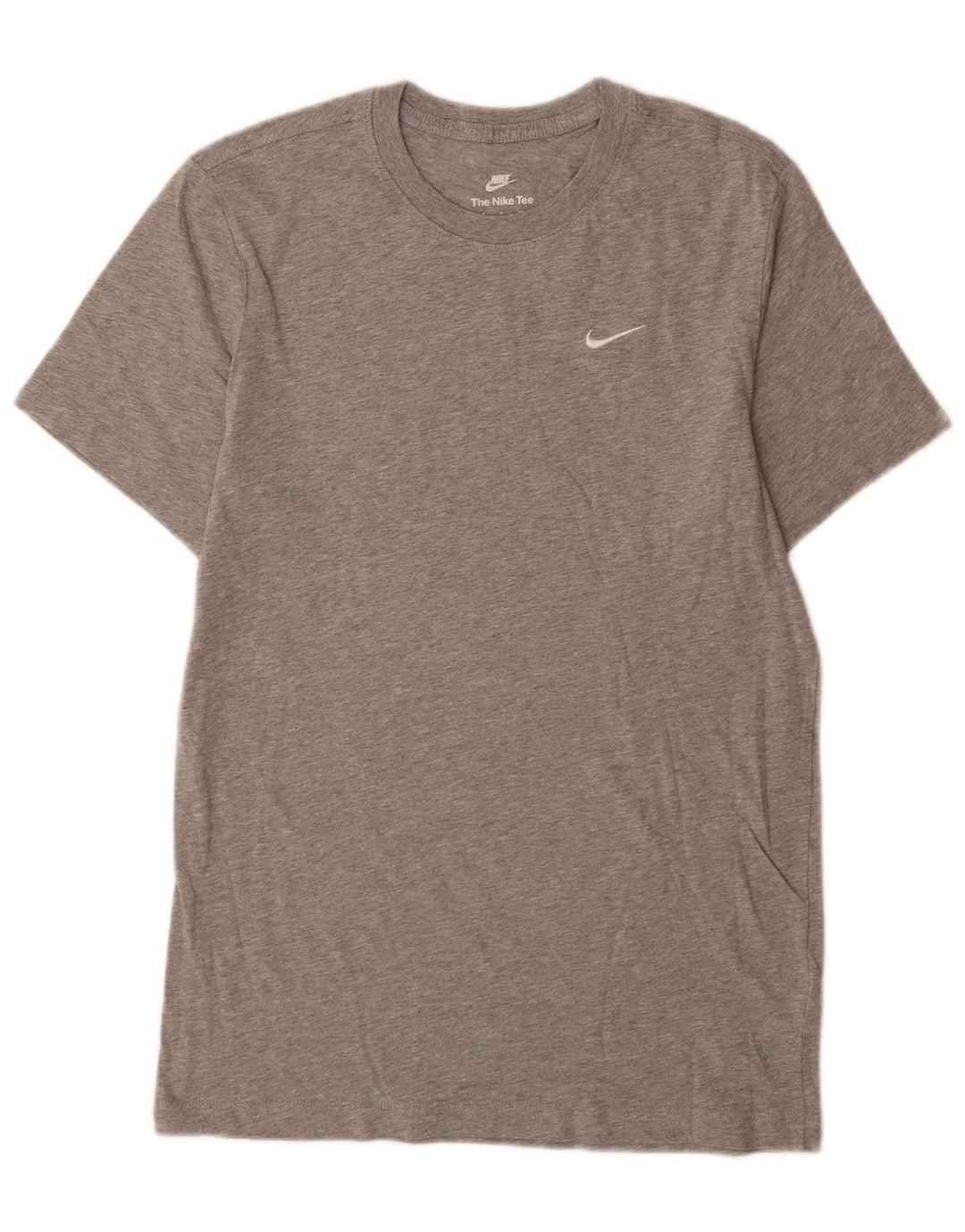 Nike Mens T-Shirt Top Small Grey Cotton