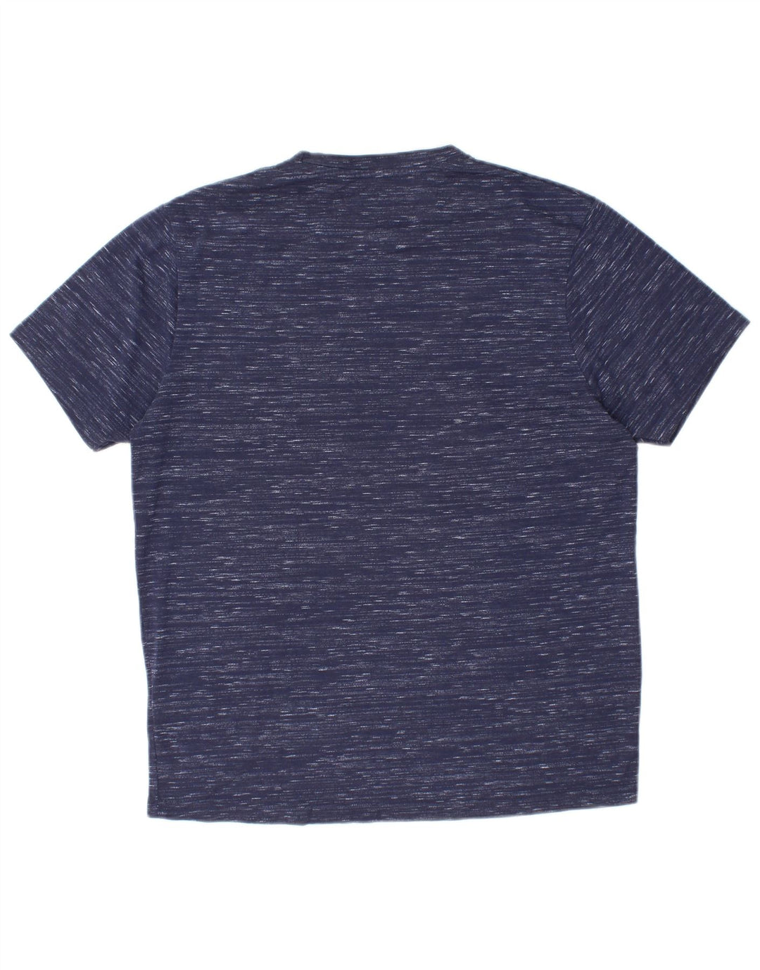KAPPA Mens T-Shirt Top Large Navy Blue Flecked Polyester