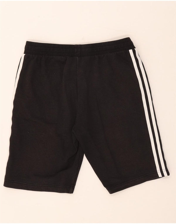 Adidas Boys Sport Shorts 15-16 Years Black Cotton