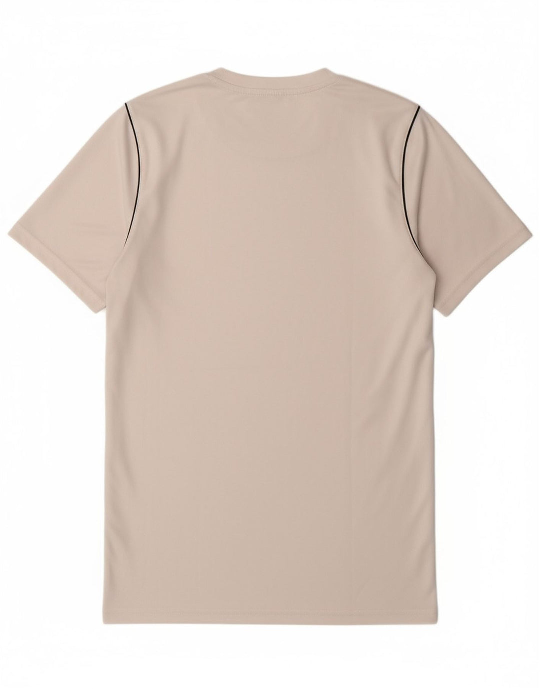 NIKE Mens Dri Fit Slim Fit T-Shirt Top Small Off White
