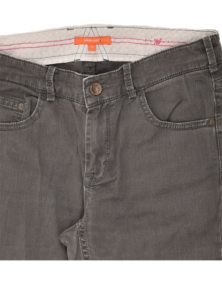WHITE STUFF Womens Slim Jeans UK 10 Small W27 L27 Grey Cotton | Vintage White Stuff | Thrift | Second-Hand White Stuff | Used Clothing | Messina Hembry 