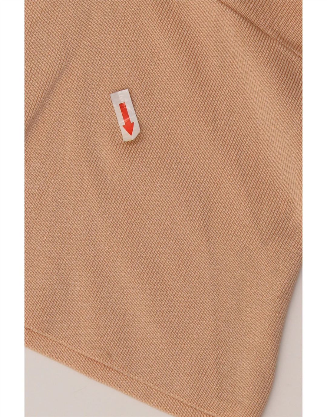 Zara Womens Top Long Sleeve UK 8 Small Beige Viscose