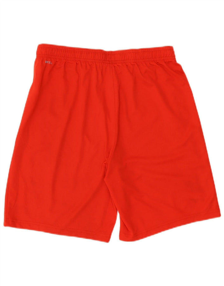 Puma Mens Sport Shorts Medium Red Colourblock Polyester