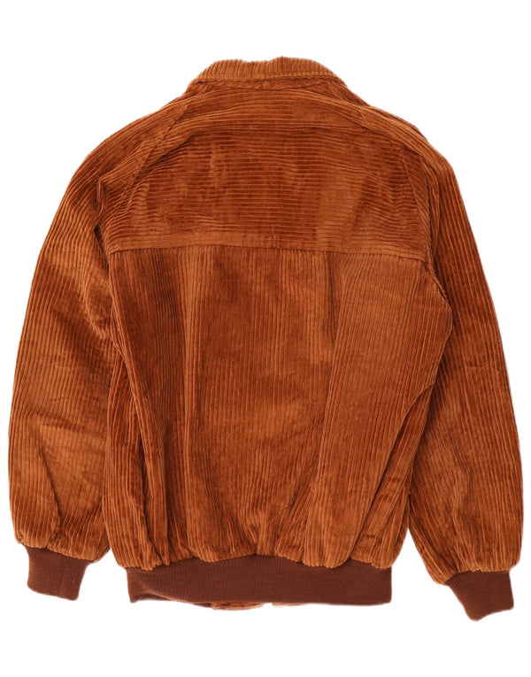 Vintage Mens Corduroy Jacket UK 40 Large Brown