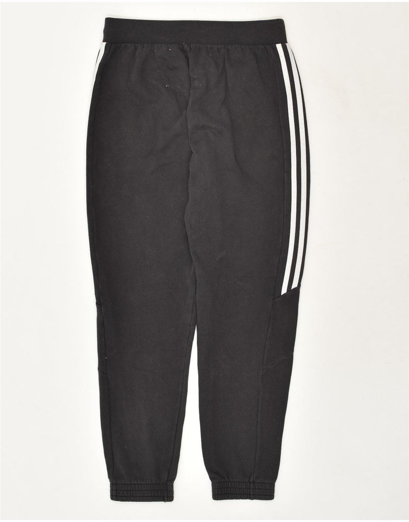 ADIDAS Mens Tracksuit Trousers Joggers Medium Black Cotton | Vintage Adidas | Thrift | Second-Hand Adidas | Used Clothing | Messina Hembry 