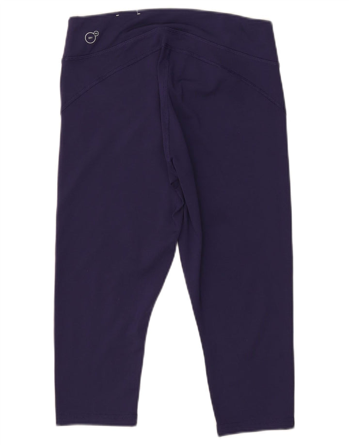 Puma Womens Capri Leggings UK 12 Medium Purple
