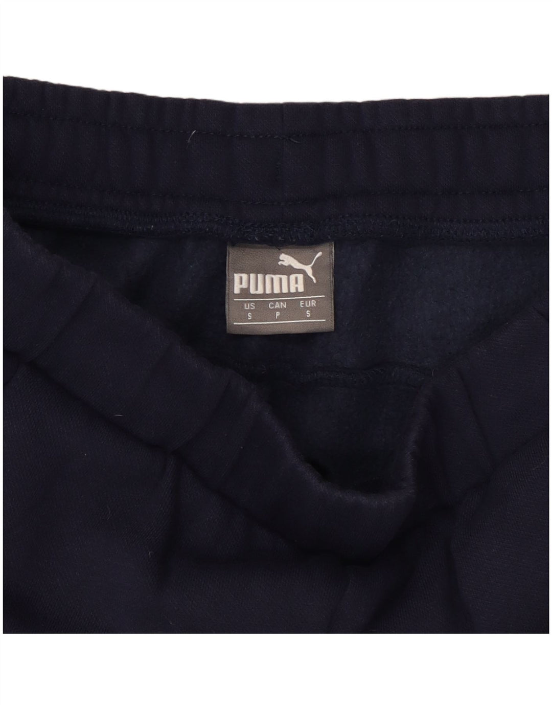 Puma Mens Graphic Tracksuit Trousers Small  Navy Blue