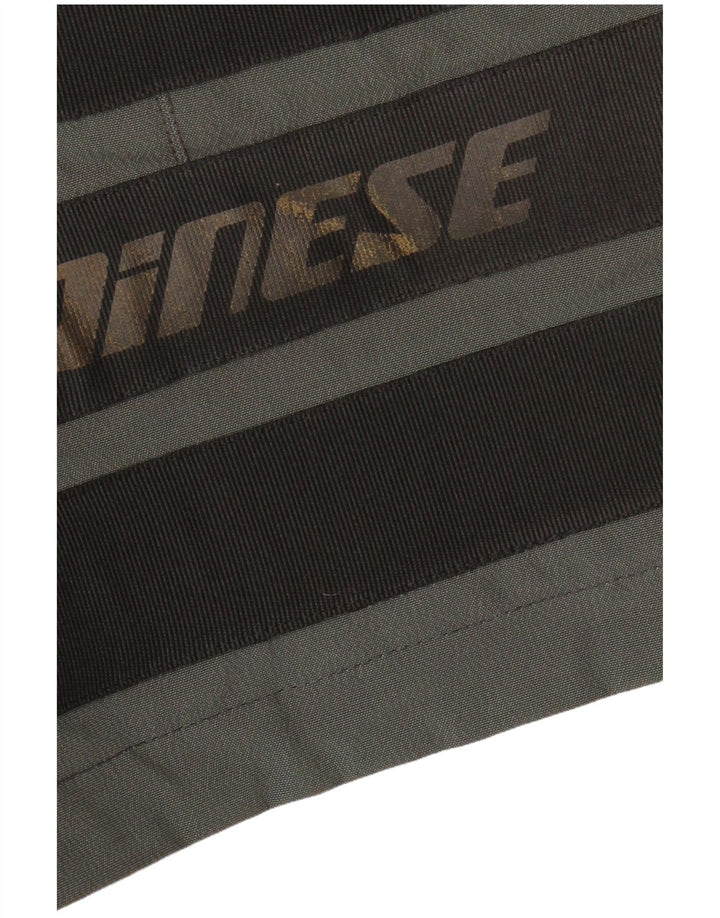 Dainese Mens Graphic Racer Jacket IT 52 Large Grey Colourblock Nylon