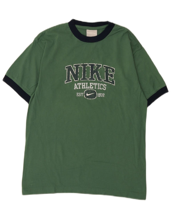 Nike Boys Graphic T-Shirt Top 13-14 Years XL Green Cotton
